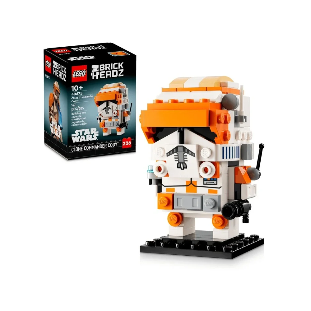 LEGO 40675 Clone Commander Cody Star Wars Brickheadz Set NEW Sealed